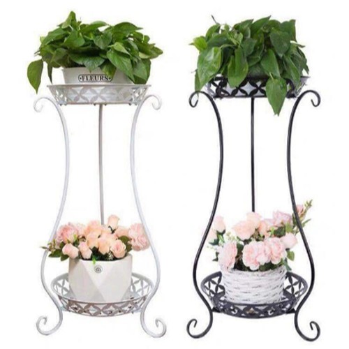 64cm tall metal flower plant - 64cm,
