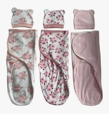 3 Pack Baby Swaddles With