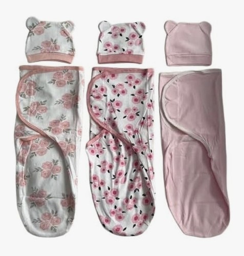Pack baby swaddles with - 3,