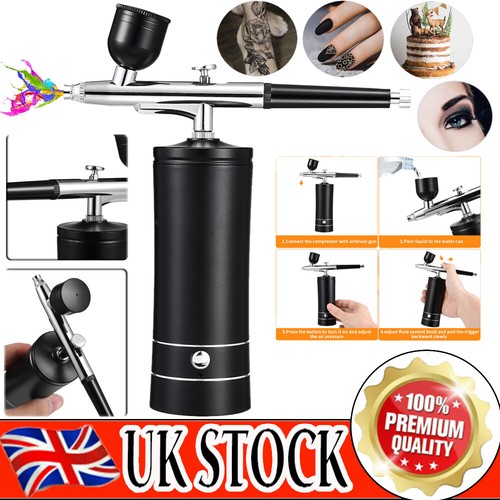 Rechargeable airbrush kit with - rechargeable,