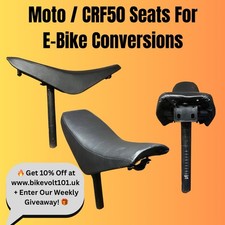 CRF50/Moto Seat For E-Bike