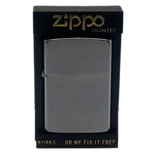 Zippo brushed chrome - zippo,