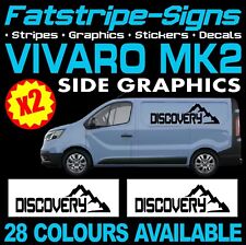 to fit VAUXHALL VIVARO MK2 VAN MOTORHOME VINYL GRAPHICS STICKERS DECALS CAMPER