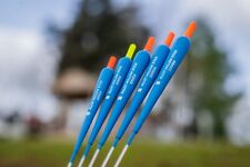 PRESTON INNOVATIONS ALLOY HOLLOW STICK RIVER FISHING FLOATS SET OF FIVE - NEW