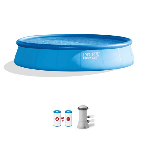Intex easy set above - 15', x