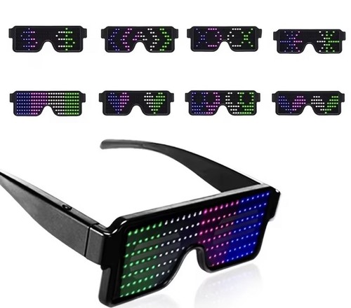 Led glasses flashing - led,