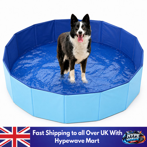 Large foldable dog swimming - large,