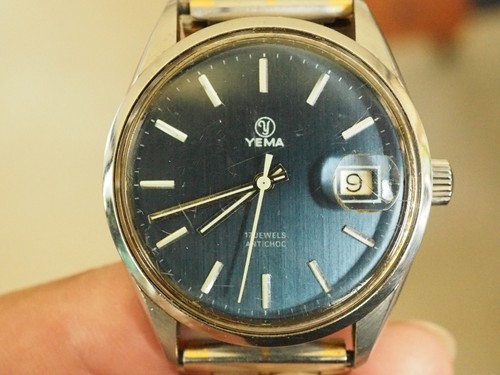 Vintage yema men watch - yema,