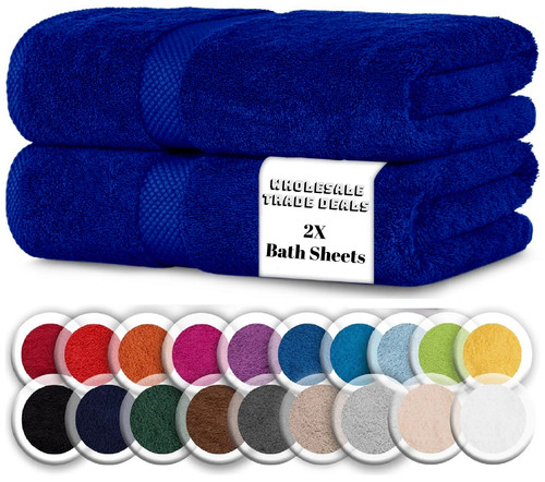 Large jumbo bath - 2x, sheets
