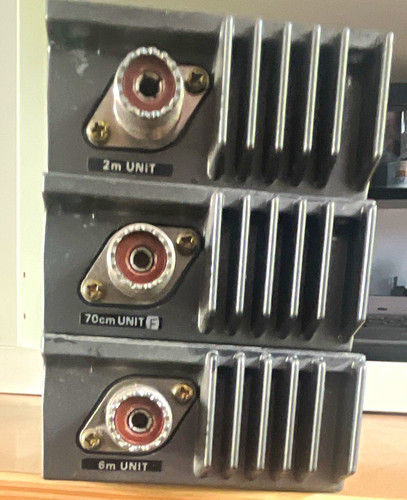 Vhf plug radio - 3x, plug-in