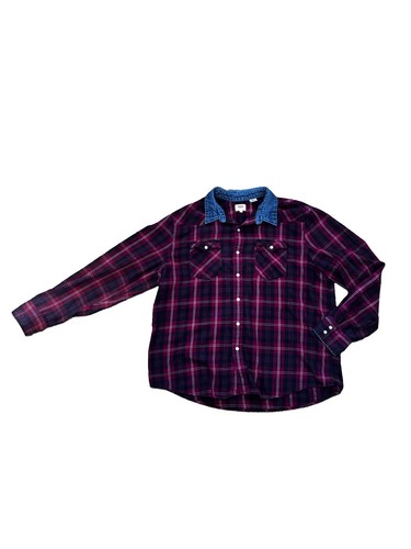 Levi mens western plaid - mens,