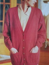 Knitting Pattern Lady's DK