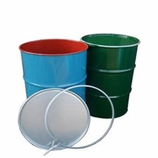 205 LITRE/45 GALLON STEEL DRUM/BARREL/CONTAINER FOR SHIPPING/WASTE/FEED/BIN