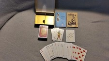 vintage piatnik playing cards