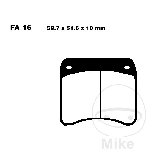 Ebc sintered brake pads - brake,