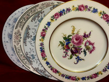 Mismatched China Dinner Plates