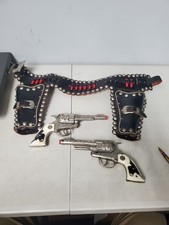 Set Of Hubley Texan Jr Cap Gun