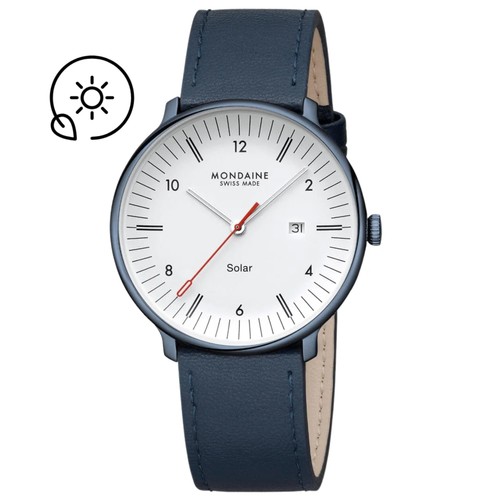 Mondaine doppio solar white - mondaine,