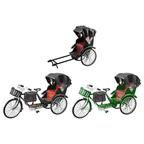 Alloy rickshaw model home - rickshaw,