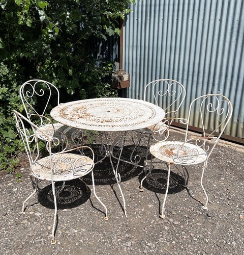 Vintage wrought iron french - iron,