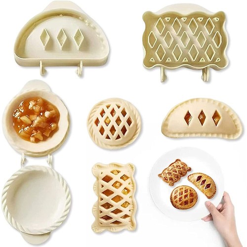 Plastic fall hand pie molds - plastic,