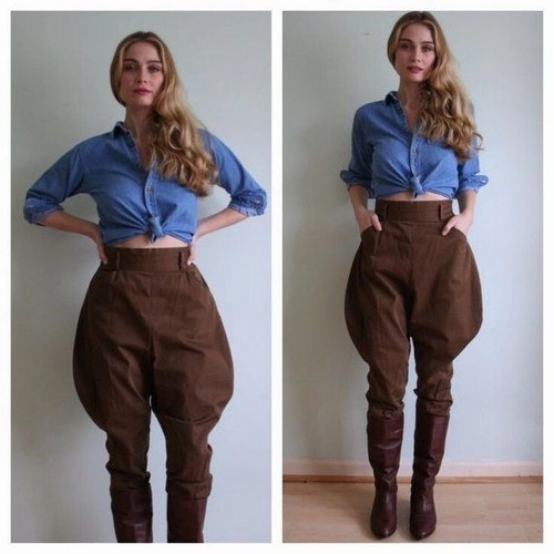Ladies horse riding pants - horse,