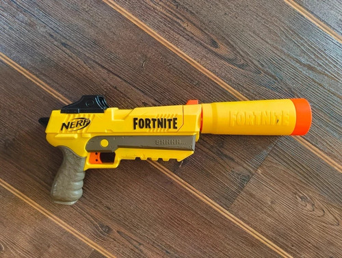 Yellow nerf gun - yellow, fortnite