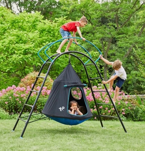 Ufo climbing frame with mesh - ufo,