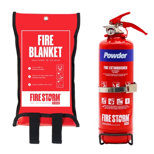 1kg powder fire extinguisher - fire, &