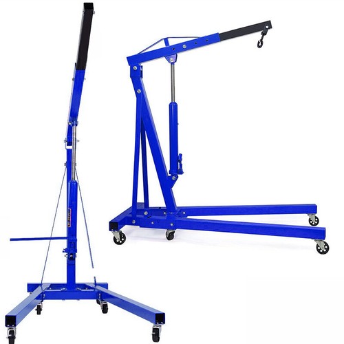 Folding hydraulic engine crane - folding,