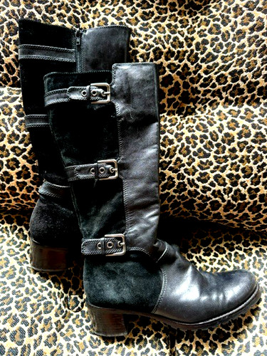 Ecco hobart black - ecco, leather