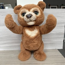 FurReal Cubby The Curious Bear Interactive Talking Plush Toy Very Soft