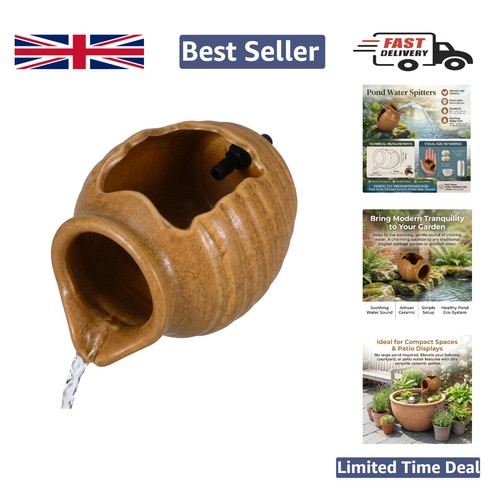 Elegant ceramic jug spitter - jug,