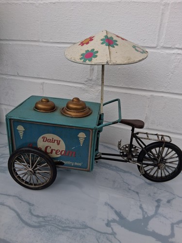Vintage icecream bicycle - vintage,