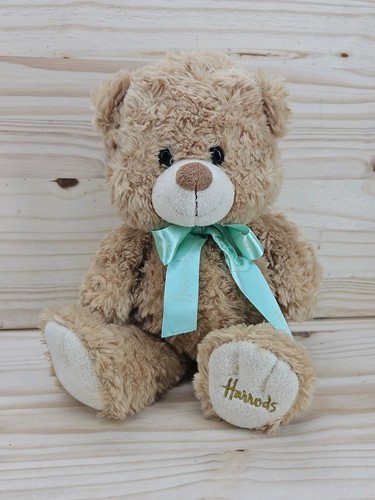 Harrods teddy with labels - harrods,