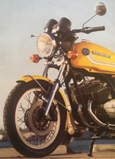 MOTOBECANE 350 TRIPLE - 4 PAGES OF ROAD TESTS, ARTICLES, INFO ETC