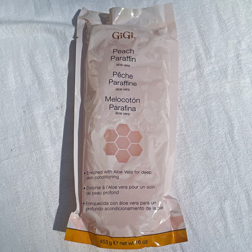 Gigi peach paraffin wax - paraffin,