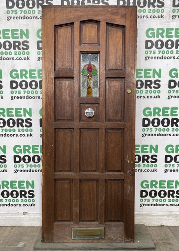 Stained glass front door - stained,
