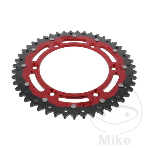 Dual teeth sprocket 520 red - sprocket,