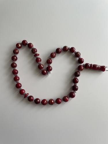 Worry beads used brown - used,