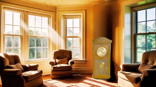 Antique wall clock rare - wall, karl
