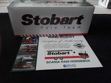 ATLAS EDITIONS EDDIE STOBART SCANIA HIGHLINE HORSEBOX POLO TEAM 1/76 SEALED