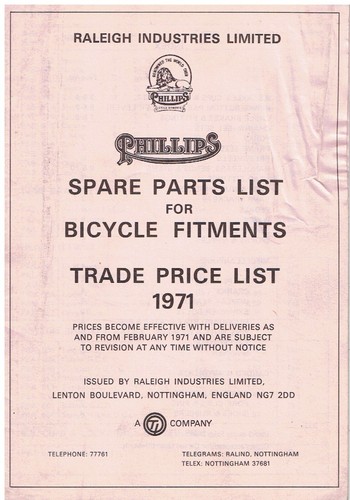 Phillips bicycles spare - bicycles,