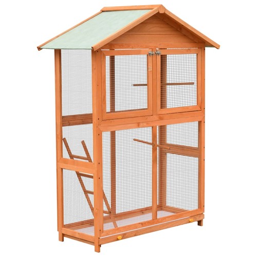 Solid pine fir wood bird - pine,