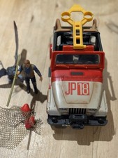 Jurassic Park World Matchbox Jeep Wrangler Rescue net Pterandon USED