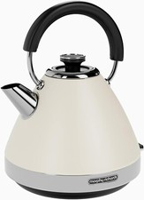 Morphy Richards Cream Venture Pyramid 1.5L 3KW Kettle 100132