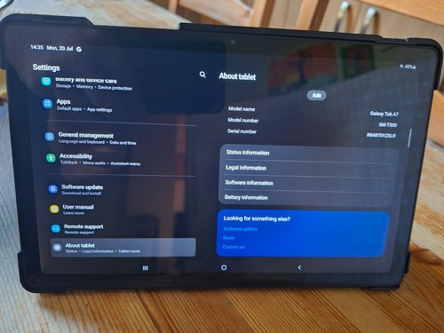 Samsung galaxy tab t500 - a7, sm-t500