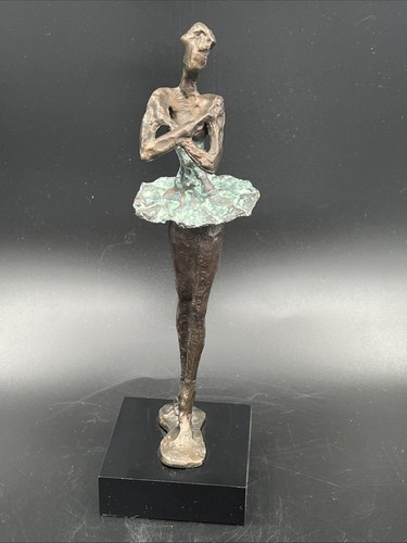 Contemporary bronze ballerina - contemporary,