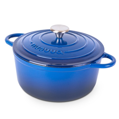 Enamelled cast iron casserole - enamelled,