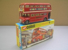 Corgi Toys 468 London Transport Routemaster double decker Bus wt Cast Wheels MIB